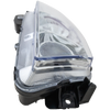 PROTEGE5 02-03 HEAD LAMP RH, Lens and Housing, Aluminum Bezel, Hatchback