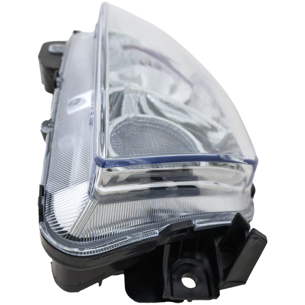 PROTEGE5 02-03 HEAD LAMP RH, Lens and Housing, Aluminum Bezel, Hatchback