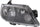 PROTEGE5 02-03 HEAD LAMP RH, Lens and Housing, Metal Coat Bezel, Hatchback