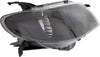 PROTEGE5 02-03 HEAD LAMP RH, Lens and Housing, Metal Coat Bezel, Hatchback