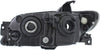 PROTEGE5 02-03 HEAD LAMP RH, Lens and Housing, Metal Coat Bezel, Hatchback
