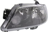 PROTEGE5 02-03 HEAD LAMP LH, Lens and Housing, Metal Coat Bezel, Hatchback