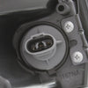 PROTEGE5 02-03 HEAD LAMP LH, Lens and Housing, Metal Coat Bezel, Hatchback
