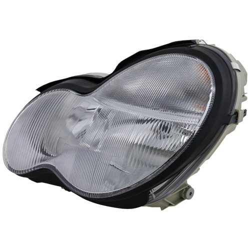 C-CLASS 01-04 HEAD LAMP LH, Assembly, Halogen, Sedan/Wagon