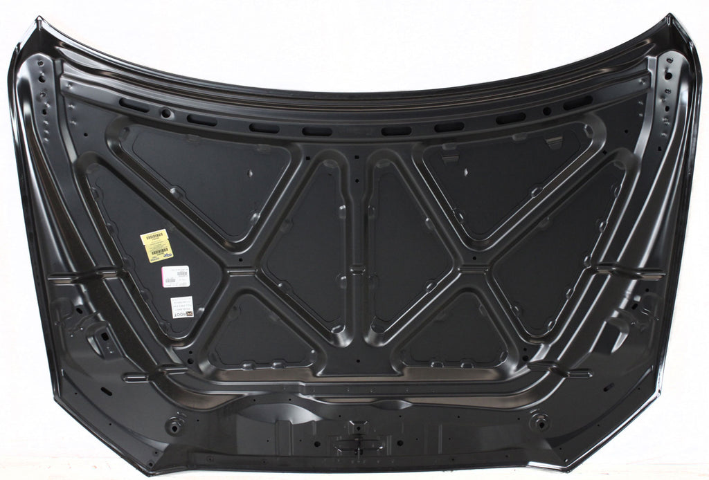 LANCER 08-11/16-17 HOOD, Steel, w/o Turbo, (Exc. Evolution/Ralliart Models) - CAPA