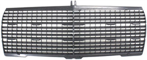 190D 84-89/190E 84-93 GRILLE INSERT, Plastic, Primed-Black, Inner, Exc. 16V, (201) Chassis