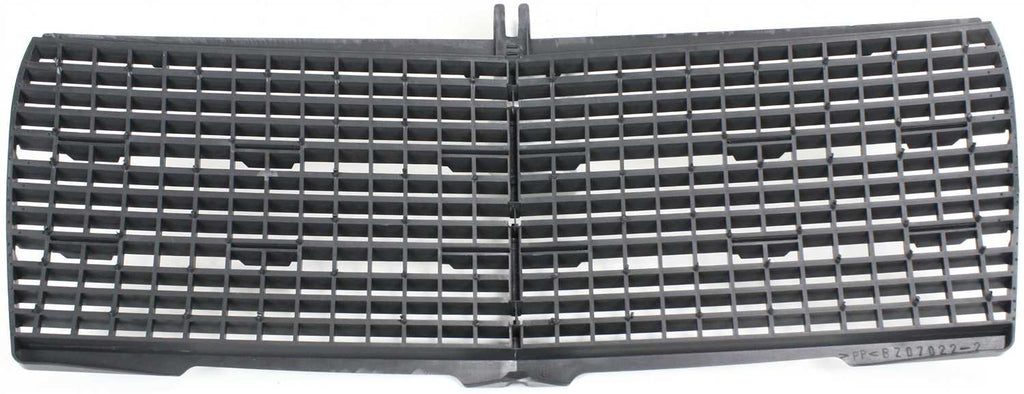 190D 84-89/190E 84-93 GRILLE INSERT, Plastic, Primed-Black, Inner, Exc. 16V, (201) Chassis