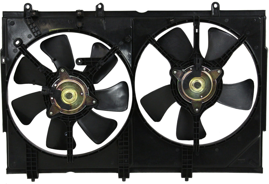 OUTLANDER 03-06 RADIATOR FAN ASSEMBLY, Dual, w/o Control Unit