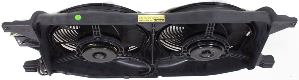 ML-CLASS 98-05 RADIATOR FAN SHROUD ASSEMBLY, Dual Fan, Outer, (163) Chassis