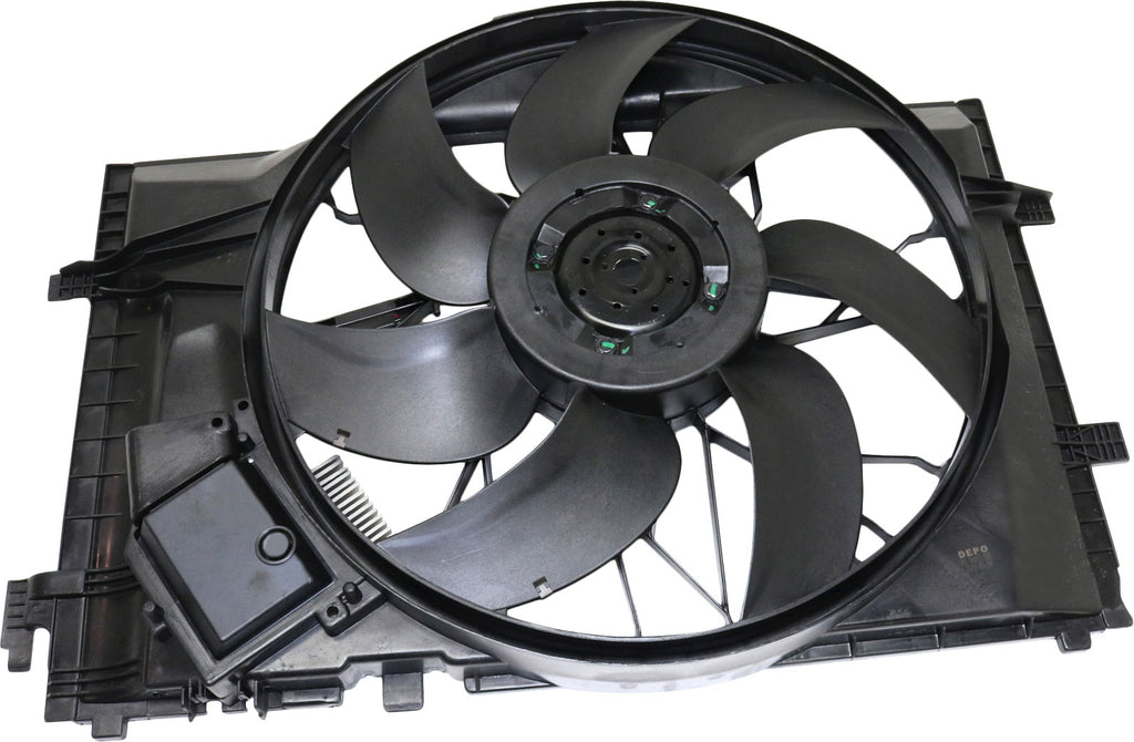 C-CLASS 01-07 / CLK320 03-05 RADIATOR FAN ASSEMBLY, w/ Control module