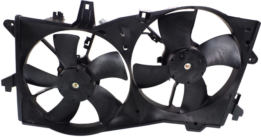 MPV 02-05 RADIATOR FAN ASSEMBLY, Dual Fan, w/o Towing Package, From 09-01-04/To 10-01-04