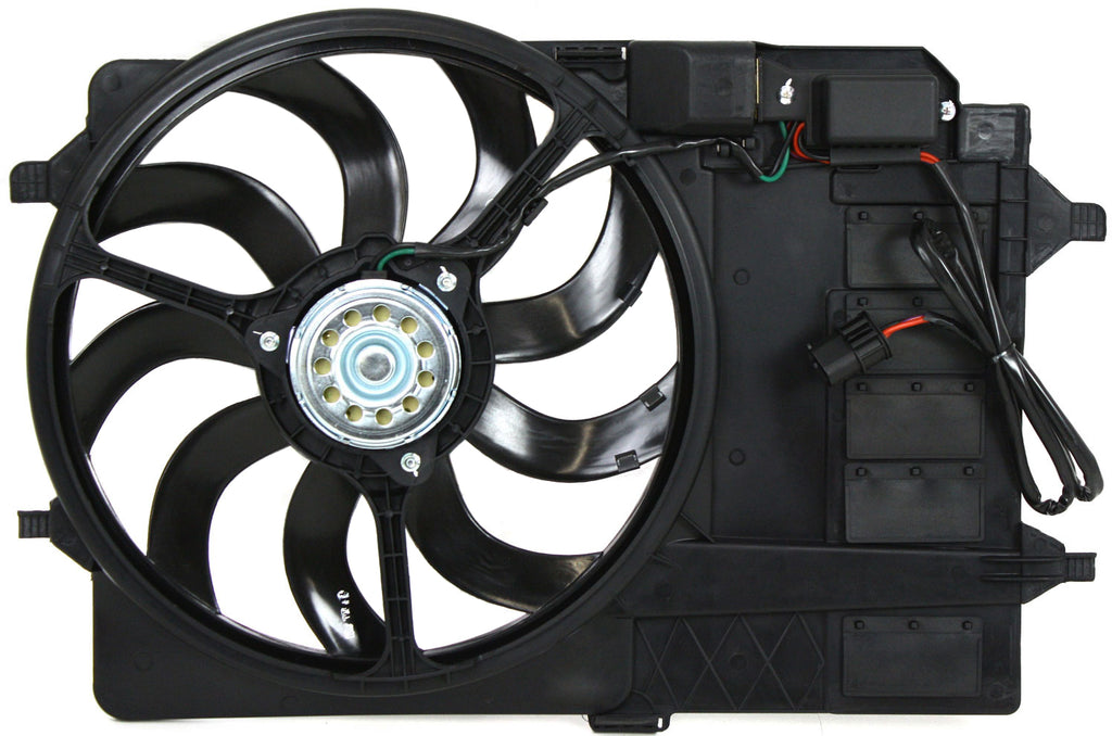 COOPER 03-08 RADIATOR FAN ASSEMBLY, Convertible/(Hatchback 03-06), From 3-03