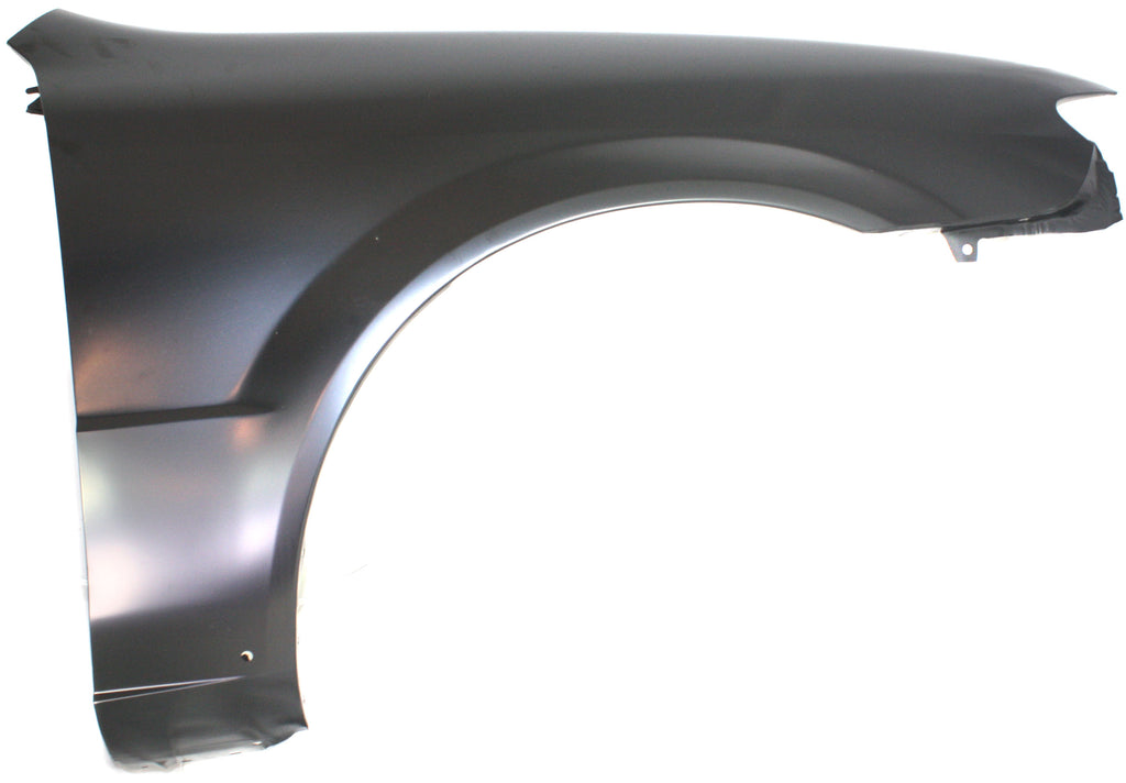 PROTEGE5 02-03 FRONT FENDER RH, Primed, Hatchback, w/o Signal Light Hole