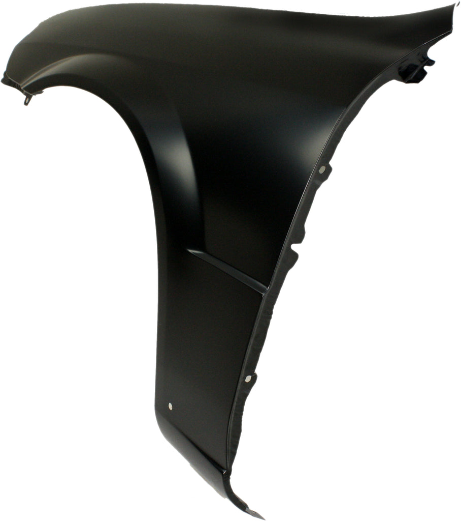 PROTEGE5 02-03 FRONT FENDER LH, Primed, Hatchback, w/o Signal Light Hole