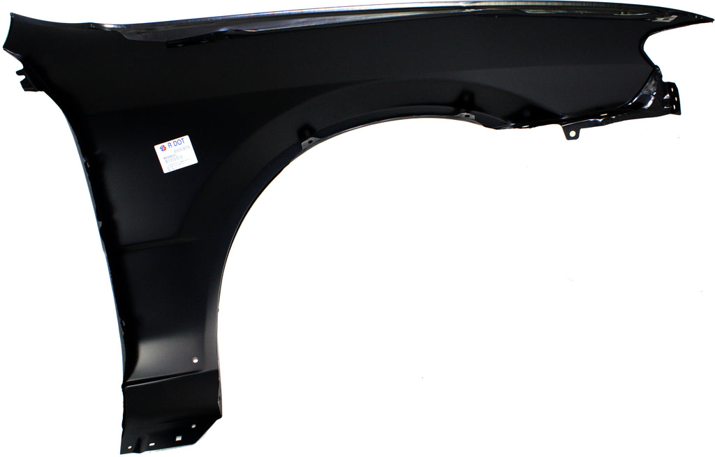 PROTEGE5 02-03 FRONT FENDER LH, Primed, Hatchback, w/o Signal Light Hole