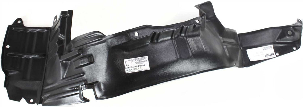 MIRAGE 97-02 FRONT FENDER LINER LH, Sedan