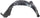 PROTEGE 01-03 FRONT FENDER LINER LH, Sedan
