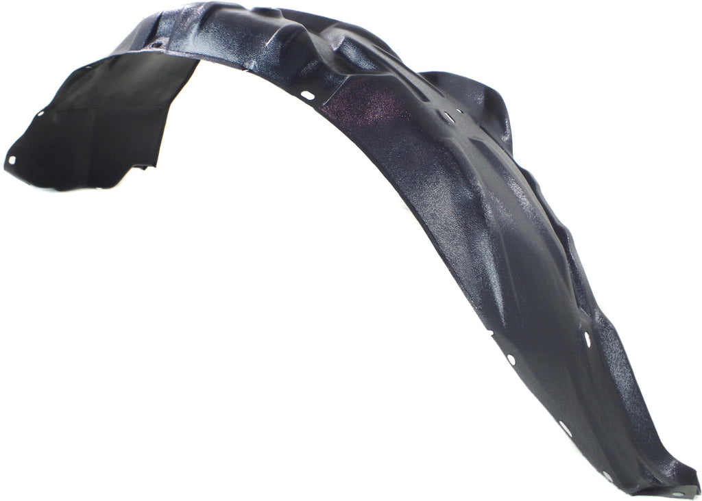 PROTEGE/PROTEGE5 02-03 FRONT FENDER LINER LH, w/ Side Repeater Light Hole, HB/Sdn