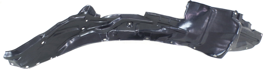 PROTEGE/PROTEGE5 02-03 FRONT FENDER LINER LH, w/ Side Repeater Light Hole, HB/Sdn