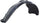 MAZDA 3 04-06 FRONT FENDER LINER RH, Standard Type