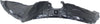 MAZDA 3 04-06 FRONT FENDER LINER RH, Standard Type
