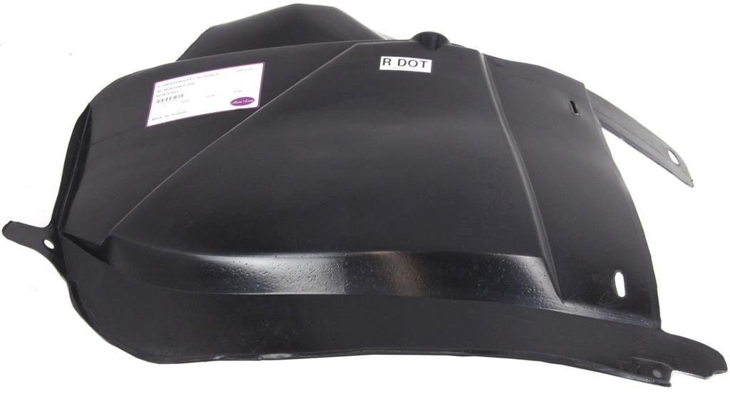 MOUNTAINEER 06-10 FRONT FENDER LINER LH, Extension, Front Section, Plastic