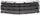 C-CLASS 94-97 GRILLE, Mesh Insert, Chrome Shell/Painted Gray Insert, (202 Chassis)