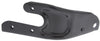 CLK-CLASS 03-09 RADIATOR SUPPORT LH, Lower, Headlamp, Black, Steel