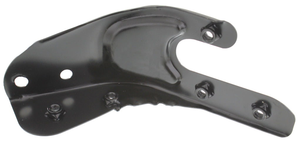CLK-CLASS 03-09 RADIATOR SUPPORT LH, Lower, Headlamp, Black, Steel