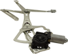 E-CLASS 96-97 FRONT WINDOW REGULATOR LH, Power, w/ Motor, Sedan/Wagon, 2 Pins