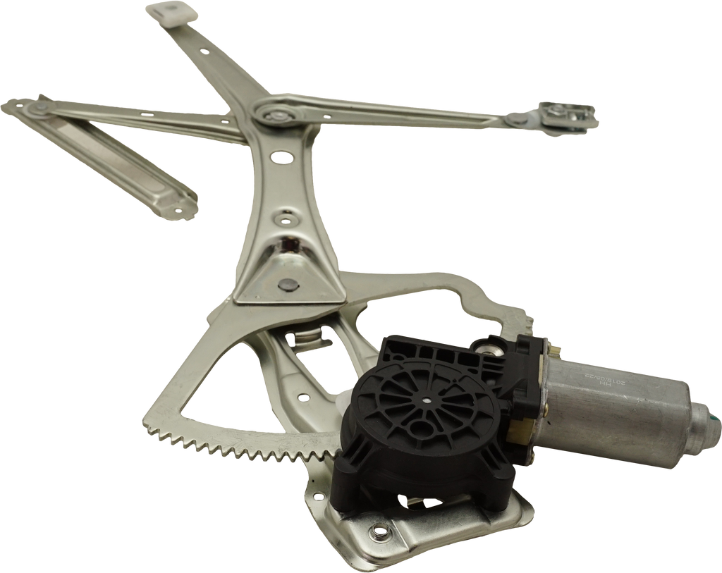 E-CLASS 96-97 FRONT WINDOW REGULATOR LH, Power, w/ Motor, Sedan/Wagon, 2 Pins