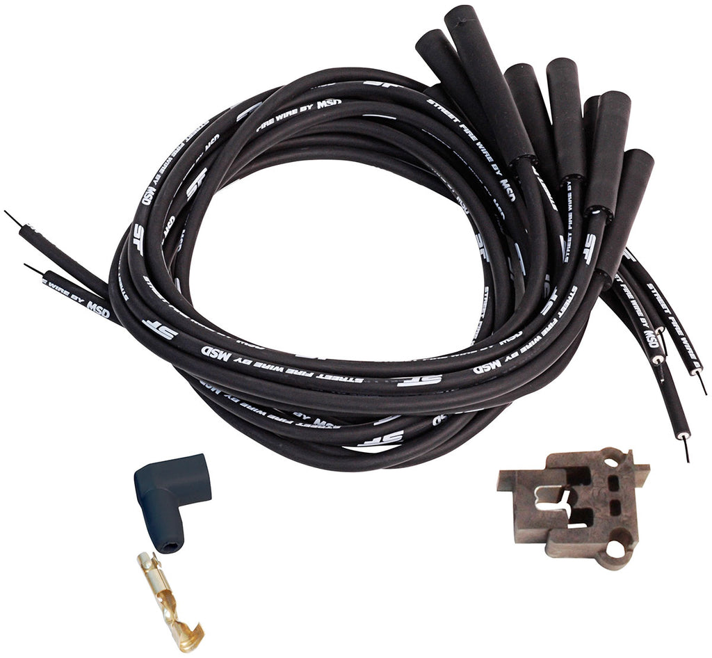 Wire Set, Street Fire, Multi-Angle plug, HEI, Universal