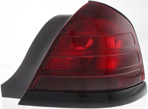 MARAUDER 03-04 TAIL LAMP RH, Lens and Housing, Red Lens
