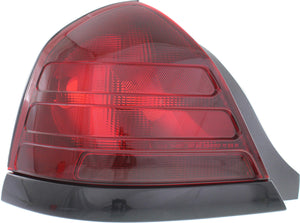 MARAUDER 03-04 TAIL LAMP LH, Lens and Housing, Red Lens