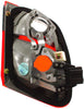 E-CLASS 00-02 TAIL LAMP RH, Inner, Lens and Housing, Red and Smoke, Avantgarde Pkg, Sedan