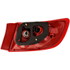 MAZDA 3 04-06 TAIL LAMP LH, Outer, Assembly, Red Lens, w/ Std Type Bumper, Sedan
