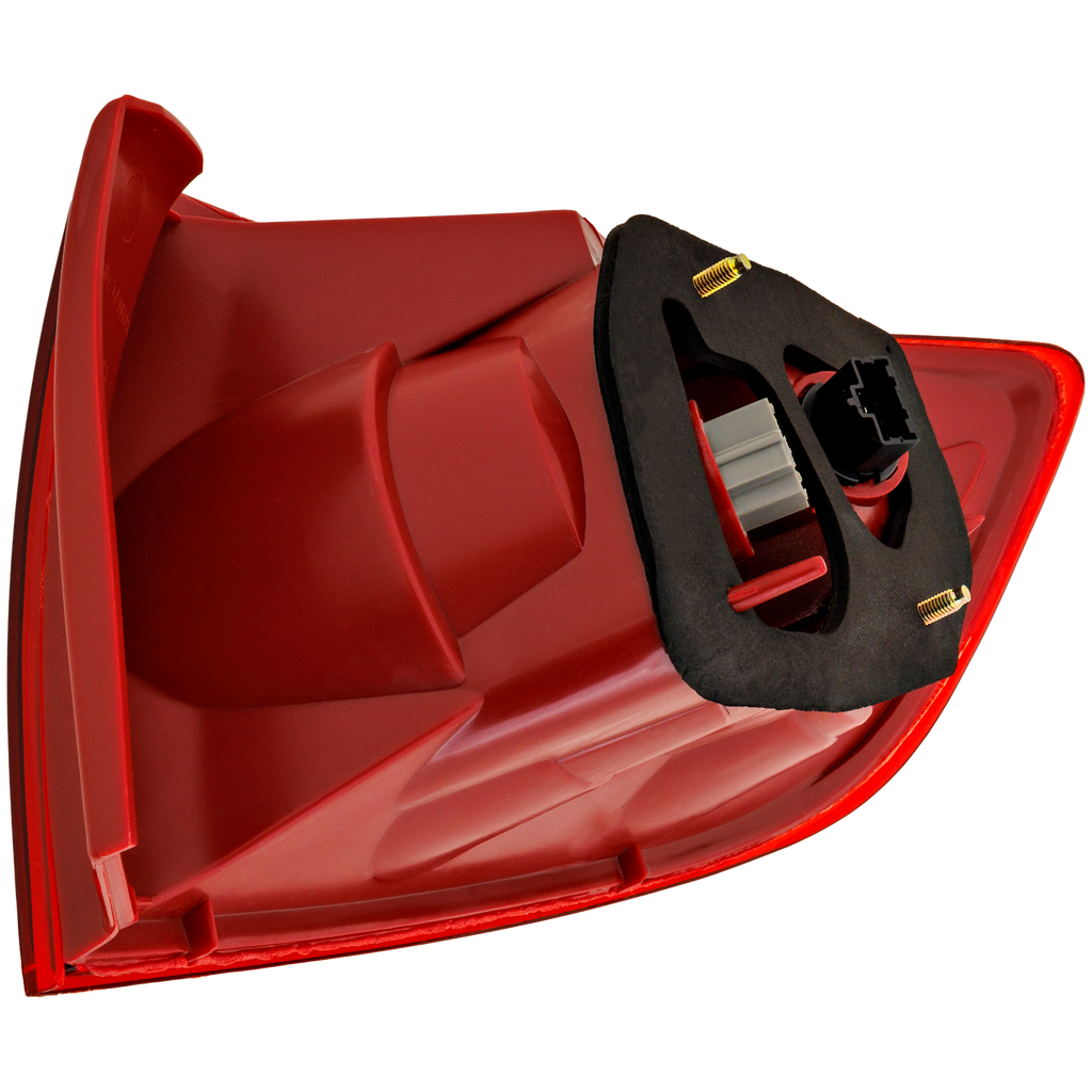 MAZDA 3 04-06 TAIL LAMP LH, Outer, Assembly, Red Lens, w/ Std Type Bumper, Sedan