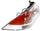 LANCER 04-06 TAIL LAMP LH, Assembly, OZ Rally/Ralliart Models, Sedan