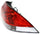LANCER 04-07 TAIL LAMP RH, Assembly, Clear/Red Lens, ES/LS Models, Sedan