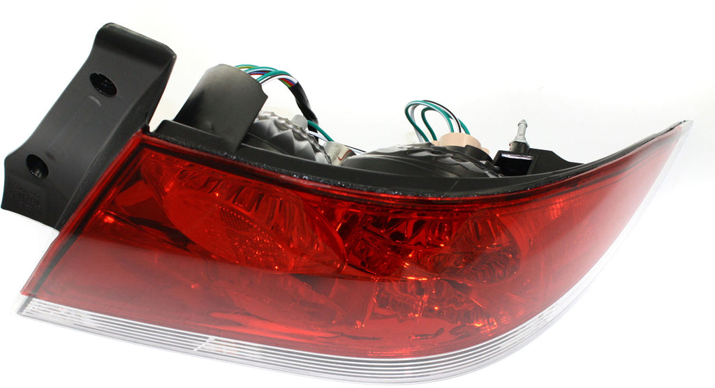 LANCER 04-07 TAIL LAMP RH, Assembly, Clear/Red Lens, ES/LS Models, Sedan