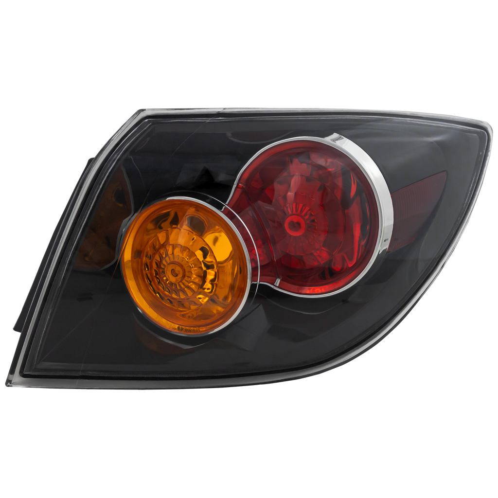 MAZDA 3 07-09 TAIL LAMP RH, Lens and Housing, Standard Type, Hatchback