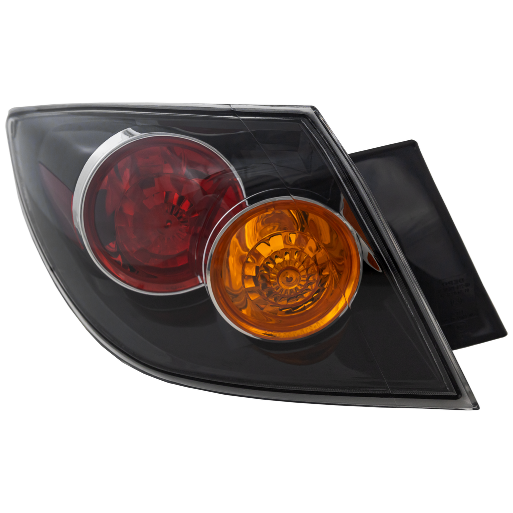 MAZDA 3 07-09 TAIL LAMP LH, Lens and Housing, Standard Type, Hatchback