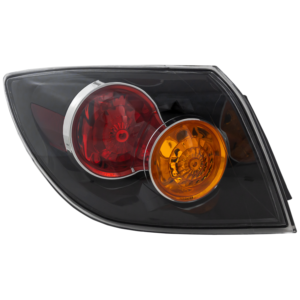 MAZDA 3 07-09 TAIL LAMP LH, Lens and Housing, Standard Type, Hatchback