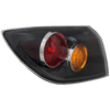 MAZDA 3 07-09 TAIL LAMP LH, Lens and Housing, Standard Type, Hatchback