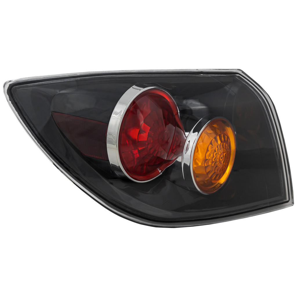MAZDA 3 07-09 TAIL LAMP LH, Lens and Housing, Standard Type, Hatchback