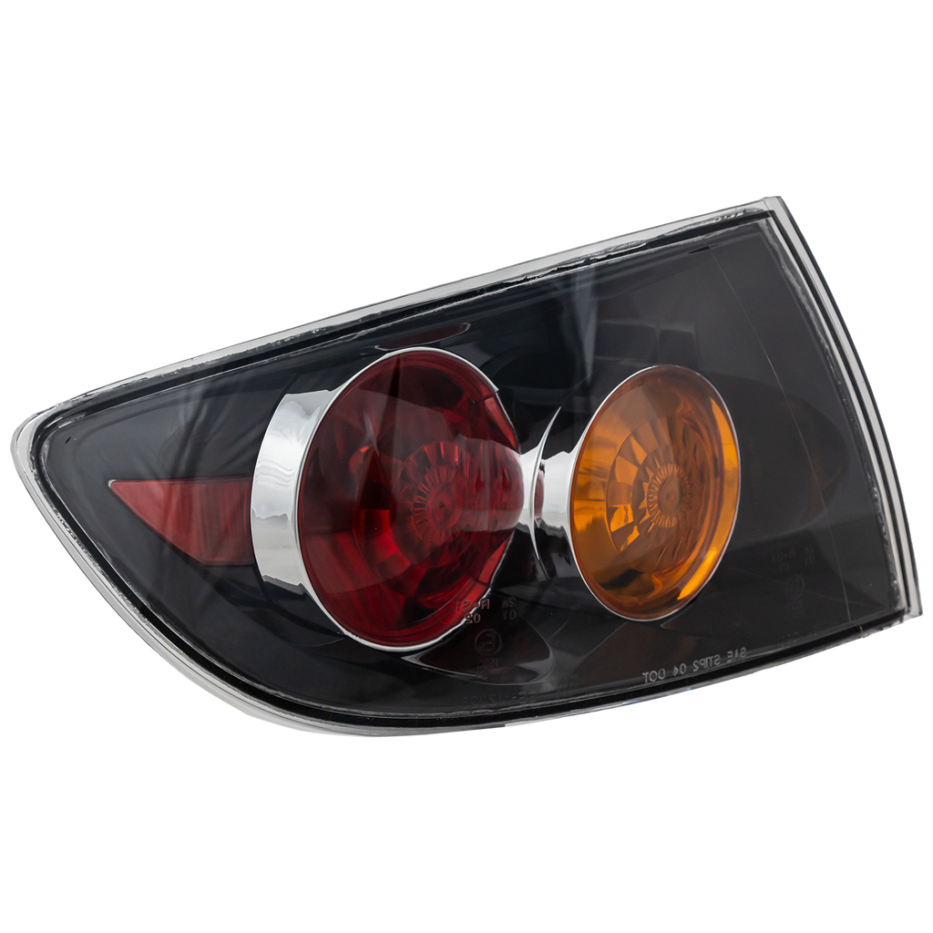MAZDA 3 04-06 TAIL LAMP LH, Outer, Assembly, Sport Type Bumper, Sedan