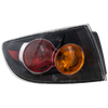 MAZDA 3 04-06 TAIL LAMP LH, Outer, Assembly, Sport Type Bumper, Sedan