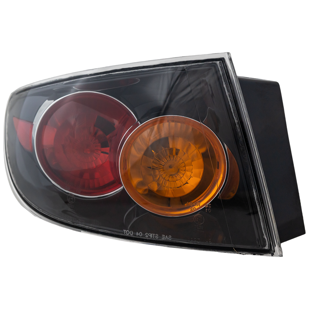 MAZDA 3 04-06 TAIL LAMP LH, Outer, Assembly, Sport Type Bumper, Sedan