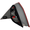 C-CLASS 01-04 TAIL LAMP RH, Lens and Housing, Sedan, (203) Chassis