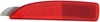 MAZDA 3 04-18/MAZDA 5 06-17/MAZDA 6 14-17 REAR BUMPER REFLECTOR LH, (Mazda 3, HB 17-18/Sdn) - CAPA